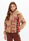 The Upside Totem Harlow Fleece Pullover - Rosewater