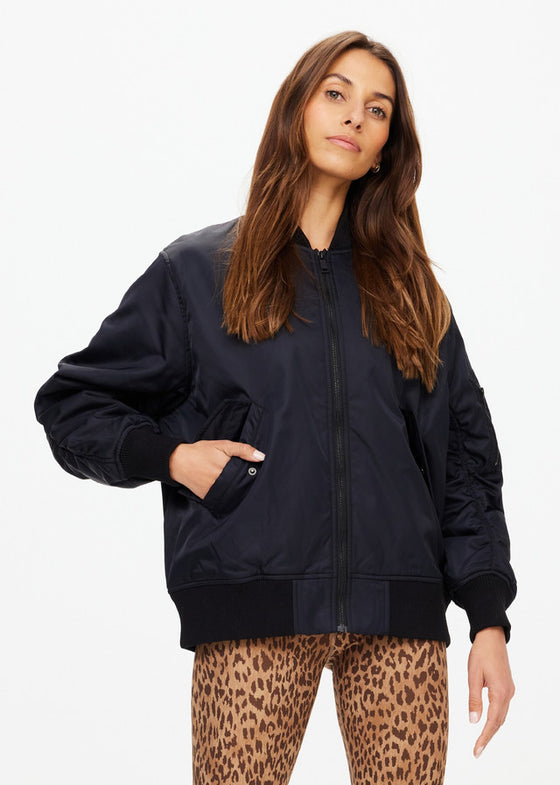 The Upside Tribute Bomber Jacket - Black