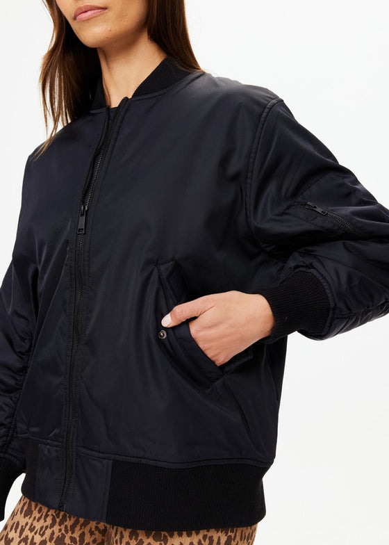 The Upside Tribute Bomber Jacket - Black
