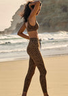 The Upside Panthera 25 Inch Midi Pant - Leopard