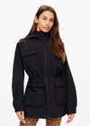 The Upside Freddie Fleece Lined Anorak - Black