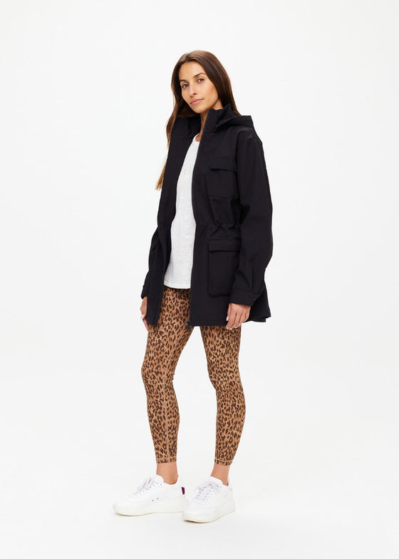 The Upside Freddie Fleece Lined Anorak - Black
