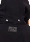 The Upside Freddie Fleece Lined Anorak - Black