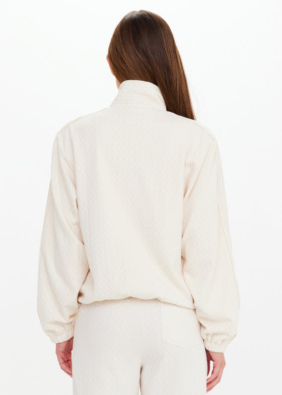 The Upside Bow N Arrow Valley Zip Jacket - Natural