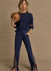 The Upside Toledo Petra Pant Flare - Navy