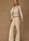 The Upside Navar Marine Wide Leg Pant - Cream