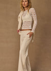 The Upside Navar Marine Wide Leg Pant - Cream