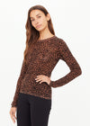 The Upside Ludlow Ada Long Sleeve - Leopard