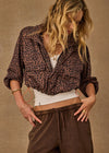 The Upside Ludlow Ace Shell Jacket - Leopard