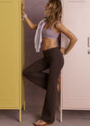The Upside Joyela Flare Pant - Cocoa