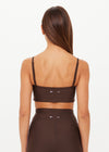 The Upside Oxford Hutton Scoop Bra - Cocoa