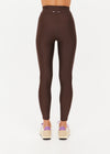 The Upside Oxford 25" Midi Pant - Cocoa