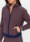 The Upside Lumiere Margot Knit Jacket - Geo