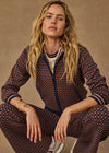 The Upside Lumiere Margot Knit Jacket - Geo