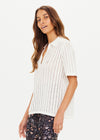 The Upside Kitt Knit Polo - Creme