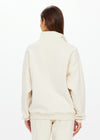 The Upside Hamilton Wren Half Zip Sweater -White