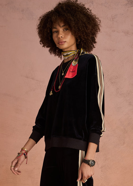 The Upside Monaco Lisel Crew Neck Sweater
