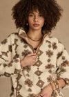 The Upside Harlow Fleece Pullover - Abstract