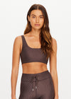 The Upside Poet Harley Scoop Bra - Geo