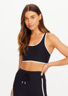 The Upside Sol Jade Racerback Bra - Black