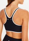 The Upside Sol Jade Racerback Bra - Black