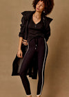 The Upside Sol 25" Midi Pant - Black