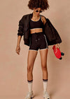 The Upside Sol 3.5" Spin Short - Black