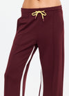The Upside Marnie Panelled  Wide Leg - Bordeaux