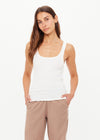 The Upside Alyssa Racerback Tank Top - White