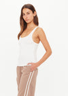 The Upside Alyssa Racerback Tank Top - White