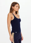 The Upside Equine Raf Knit Tank - Navy