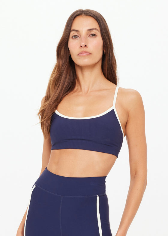 The Upside Samara Bowie Bra - Navy
