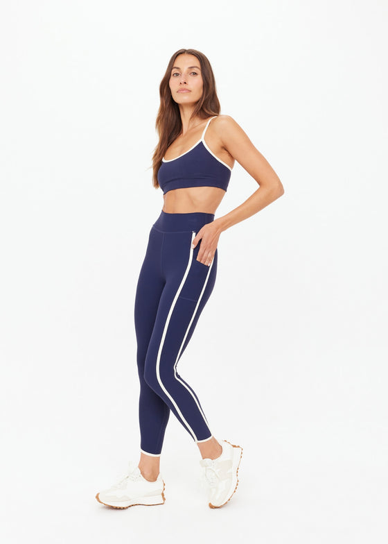 The Upside Samara 25 Inch  Midi Pant - Navy