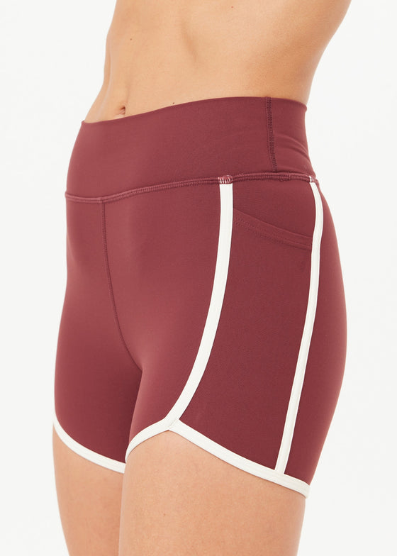 The Upside Samara 3.5 Inch Spin Short-Sienna