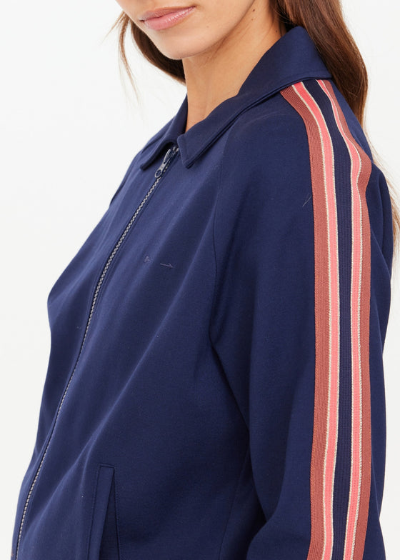 The Upside Ananda Pari Zip Jacket - Navy