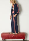 The Upside Ananda Wide Leg Cody Pant - Navy