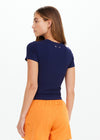 The Upside Shelter Fitted Tee - Navy