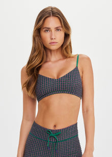  The Upside Aliki Ballet Bra - Gingham