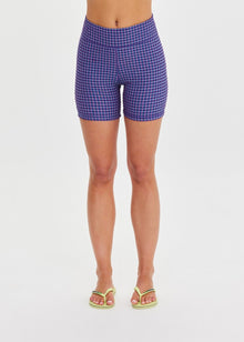  The Upside Aliki 5" Spin Short - Gingham