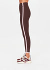 The Upside  Rhythm 25" Midi Leggings - Chocolate