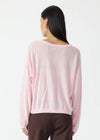 The Upside Rylee Knit Button Top - Rose Water