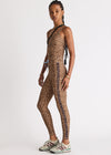 The Upside Panthera 25 Inch Midi Pant - Leopard