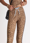 The Upside Panthera 25 Inch Midi Pant - Leopard