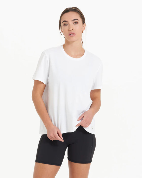Vuori Feather Tee - White