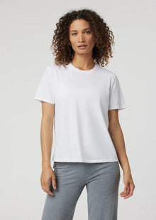  Vuori Feather Tee - White