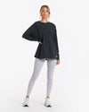 Vuori Long-Sleeve Feather Tee - Washed Black