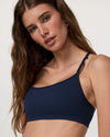 Vuori All the Feels Bra - Blue Coast