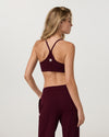 Vuori All The Feels Bra - Cherry Noir