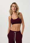 Vuori All The Feels Bra - Cherry Noir