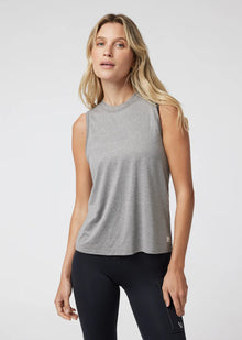  Vuori Energy Top Long - Heather Grey